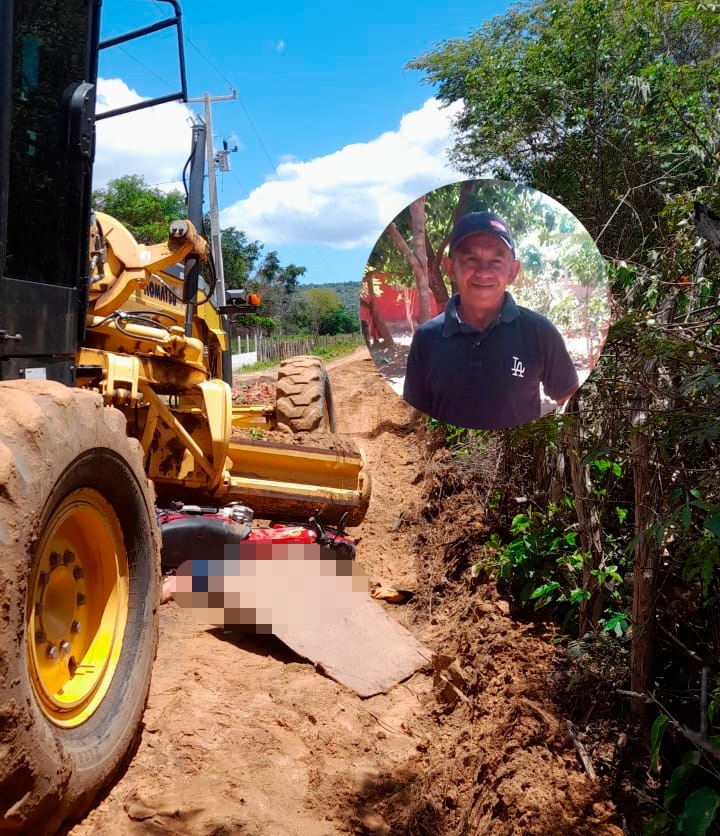 Motociclista Morre Em Grave Colis O Motoniveladora Na Zona Rural De