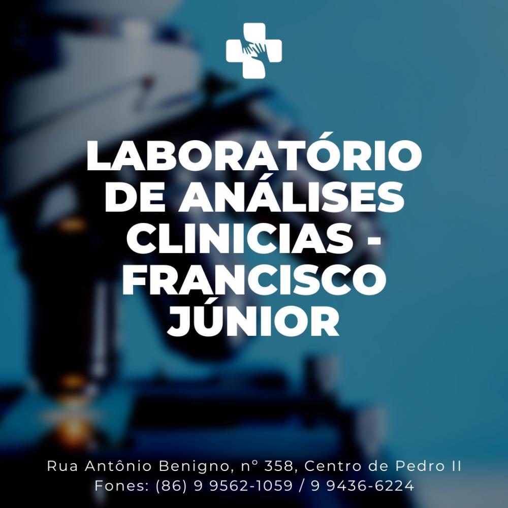 Laboratório De Análises Clínicas Dr. Francisco Junior é Referência Em ...