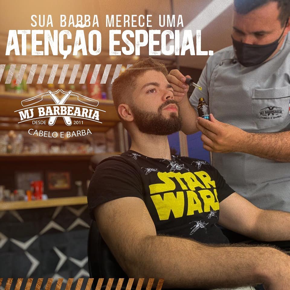 Seu cabelo e barba merecem uma atenção especial, agende já o seu